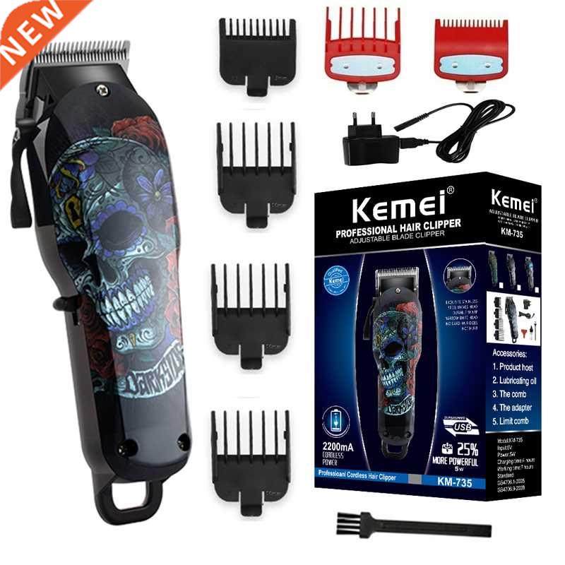 Wirelesshair clipper professional hair trimmer men electric