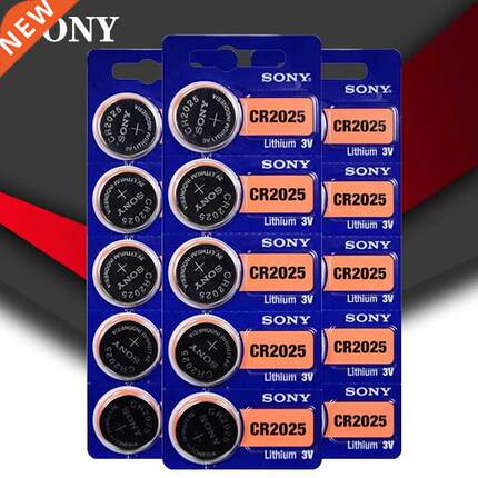 15PCS/LOT SONY Original cr2025 Button Cell Batteries cr2025