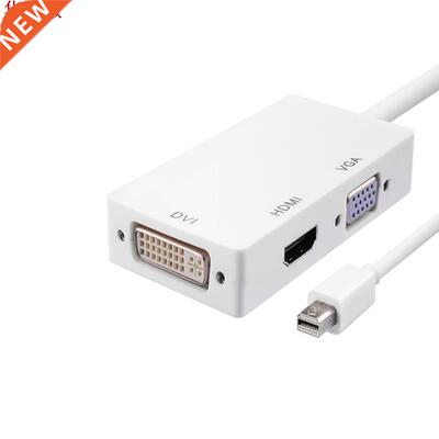 3 In 1 Thunderbolt Mini Display Port MINI DP Male To HDMI DV