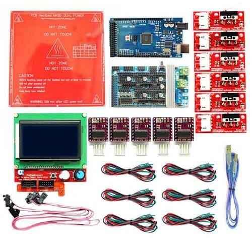 For Reprap Ramps 1.6 Kit With Mega 2560 R + Heatbed Mk2B +