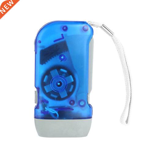 Hand Crank Traveling Torch Light Battery Free Camping Light
