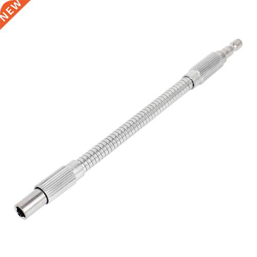 19.5cm Long 1/4-nch Hex Drver Flexble Socket Extenson Ba