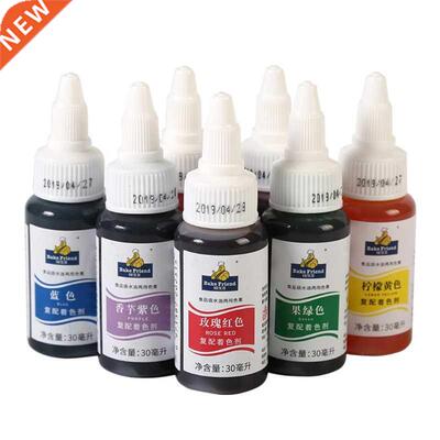 Cake Food Coring Cor Liquid Vibrant Cors Edible Food D