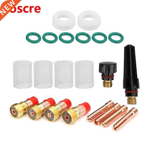 Tig welding accessories 23-piece Tig gas lens set various si