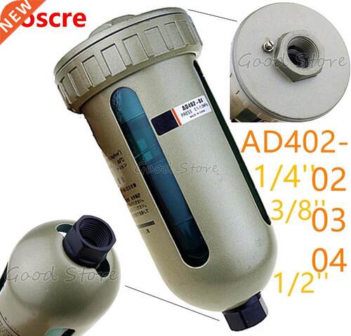 AD402-02 AD402-03 AD402-04 Metal Cup Pneumatic Air Water Tra
