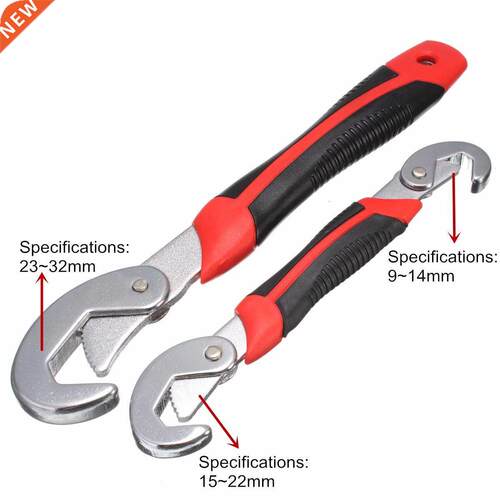 2Pcs Multi-function Quick Snap'N Grip Tool Sets Wrench S