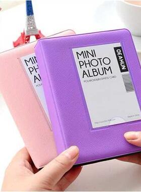 64Pockets Mini Instant Polaroid Photo Album Picture Case for