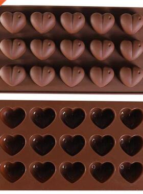 Non ick Silicone Mold Love Heart Chocolate Cake Mold Bakin