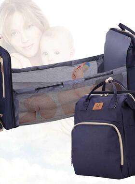 Baby Diaper Bag Bed Backpack For Mom Maternity Bag For Strol