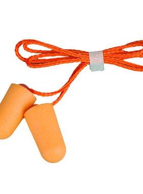 20X Earplugs with cord Anti-noise travel ear plug orange