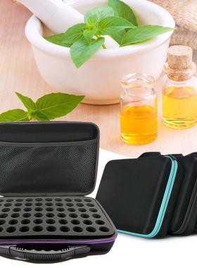 60 Bottles Essential Oil Case Storage Bag Holder Portable Tr