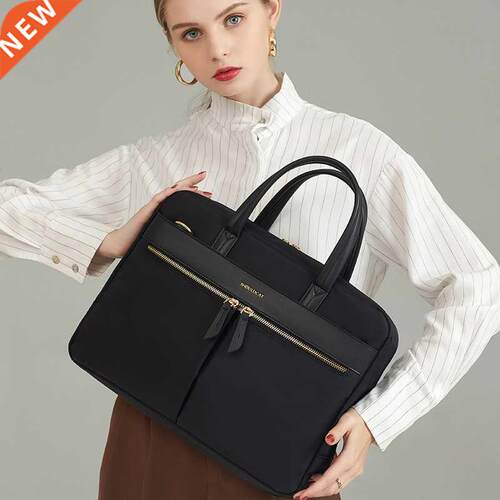 Women Lap Briefcase Computer Bag Business Document Organi
