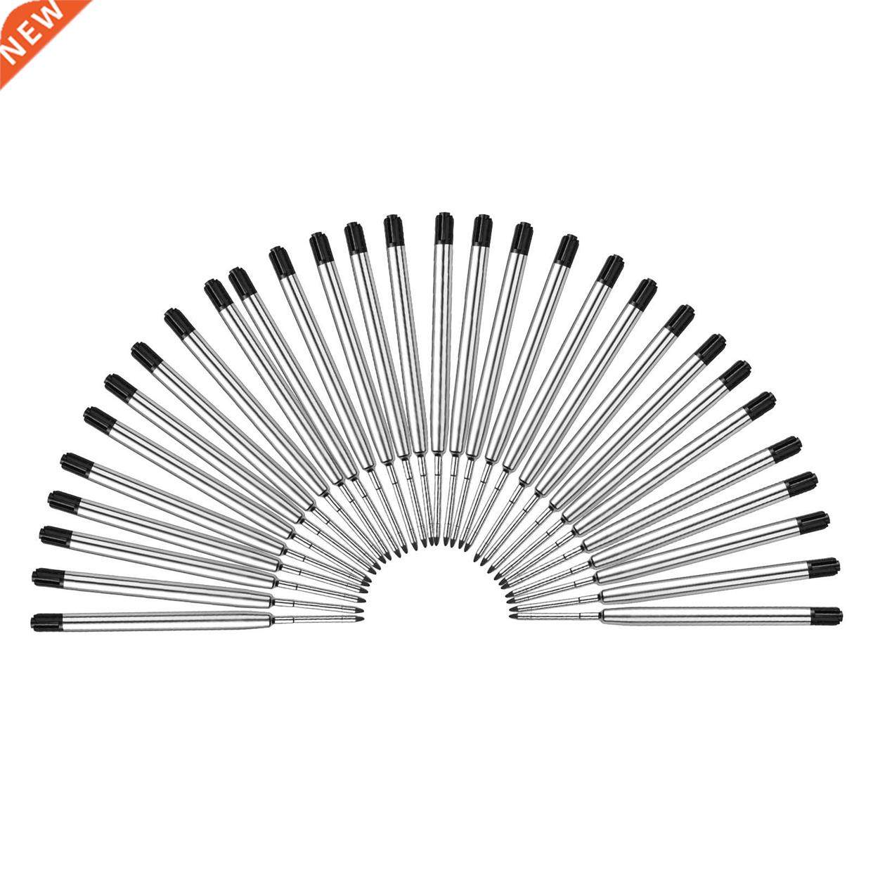 30pcs Smooth Home Gift Fine Point Stationery Replaceable Uni