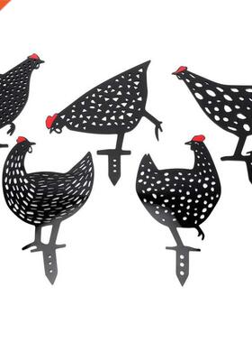 Garden Statue Exquisite Animal Stake Acrylic Sun-Proof 25cm