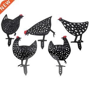 Garden Statue Exquisite Animal Stake Acrylic Sun-Proof 25cm