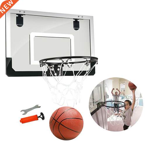 Home Dormitory Door Wall Mounted Mini Basketball Hoop Net wi
