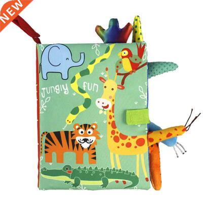 0-36M Baby Early Learning Toy Tail Cloth Book Parent-child I