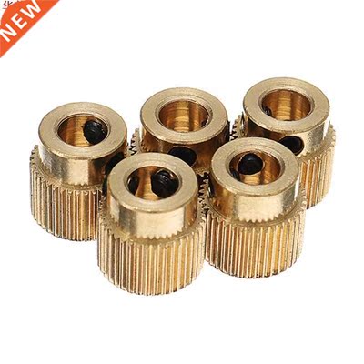 Brand 5pcs 40 Teeth 5mm Brass Extrusion Wheel Gear With M3