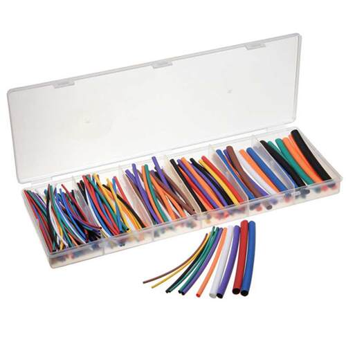 180x Assortment Sleeve Tube 2:1 Heat Shrink Tubing Sleeving