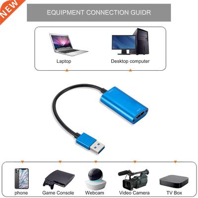 Video Capture Card Usb3.0/usb3.1 Type-c High-definition Vide