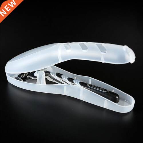 1PC Practical Portable Travel Men's Razor Case Plast
