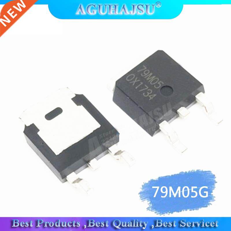10pcs/lot MC79M05CDT 79M05 79M05G TO252 three-terminal regul