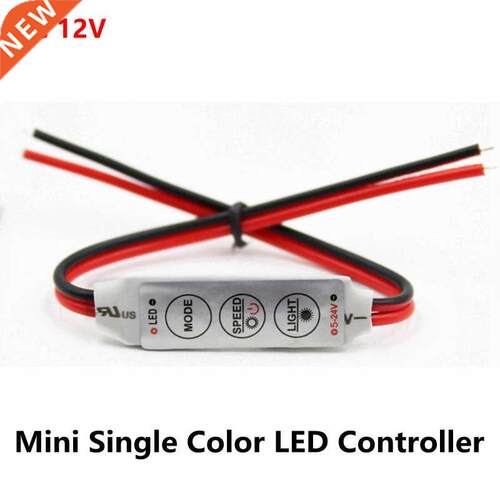 DC 12V 3*4A Mini Led Controller Dimmer Driver to Control Sin
