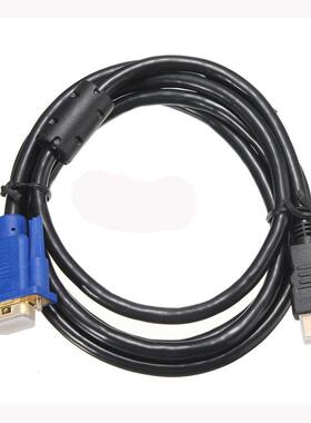 HDTV 1.8M HDMI Male to VGA adapter Cable connector cable for
