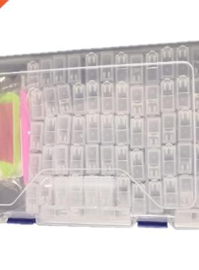 64 Grids Diamond Painting Tools Kits Storage Box Beads Earri