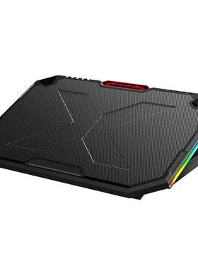 RGB Laptop Cooler 12-17 Inch 5 Fan Gaming Laptop Cooling Pad