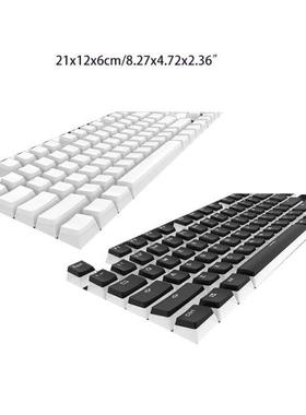 K1KF 104 Keys Pudding Keycaps OEM Profile Double Shot PBT Ba