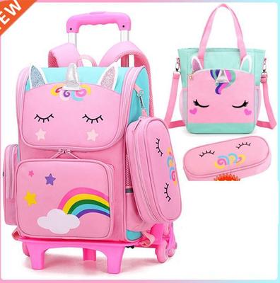 School Trolley Bag For Girls School Trolley Bag For Kids wit