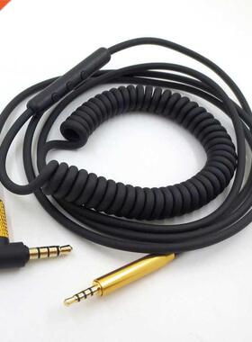 2.5mm To 3.5mm Spring Audio Cable for Bose QC25 QC35 OE2 AK