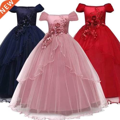 Children Wedding Dress Girls First Holy Communion Formal Lon