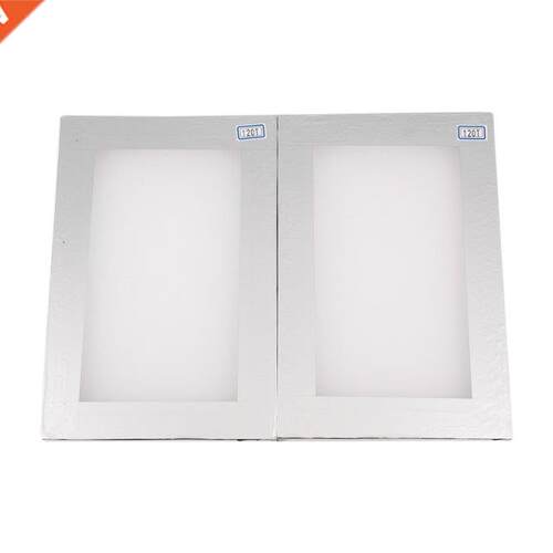 2Pcs A4 Screen Printing Aluminum Frame Stretched 120T Silk S