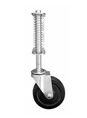 Furniture Casters Wheels 4inch Rubber Swivel Wheel Universal