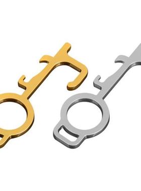 Contactless Safe Door Opener Stainless Steel Safety Protecti