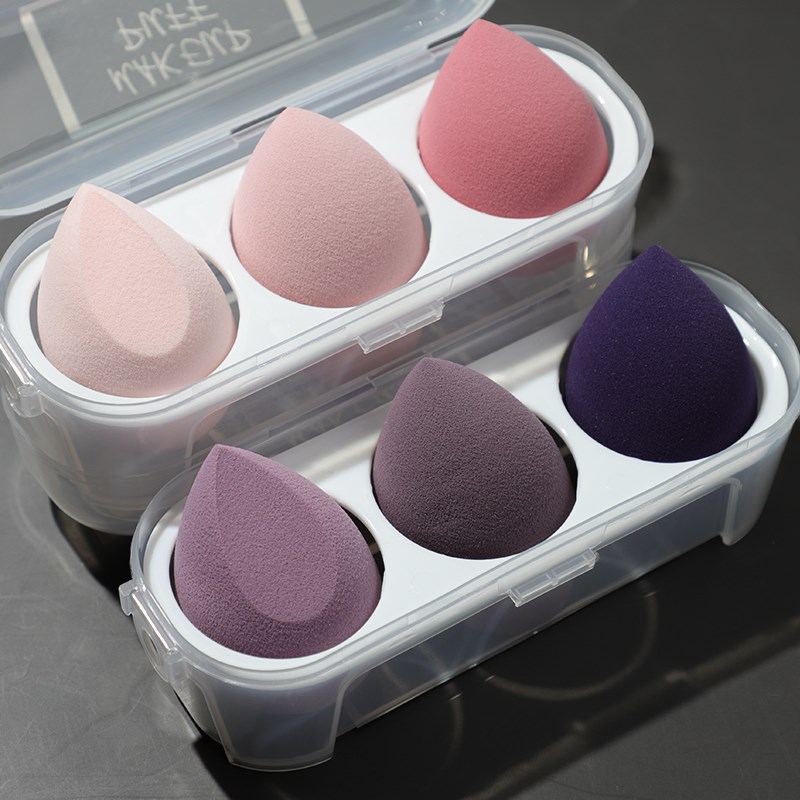 3Pieces Makeup Sponge Puff Beauty Egg Face Foundation Powder