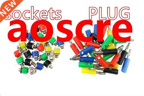 10pcs Banana Socket Jack Audio Speaker Wire Cable Banana