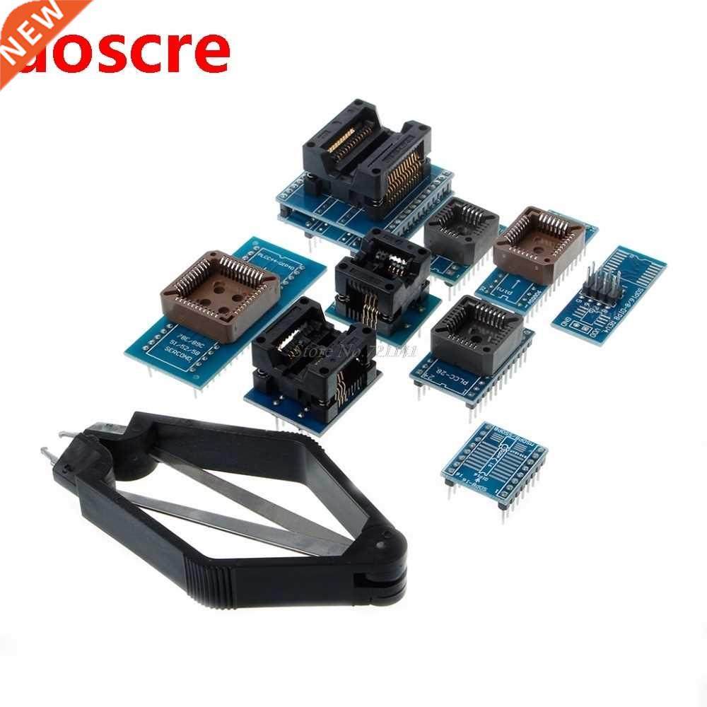 10 Programmer Adapters Sockets Kit For TL866CS TL866A with I