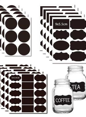 20-100pcs/Set Chalkboard Labels Spice Sticker Organizer Labe