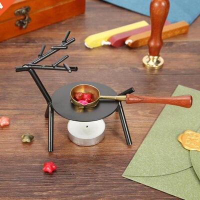 Metal Wax Stck Sealng Wax Furnace Stove Deer S Retro S