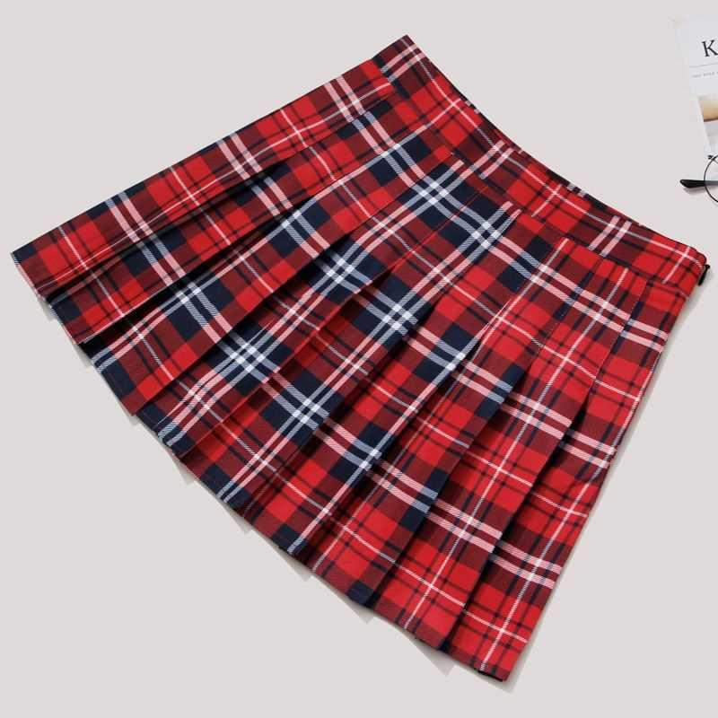 FESTY KARY Fashion Women High Waist Pleated Skirt 2021 Y2K S 电子/电工 电工胶带 原图主图