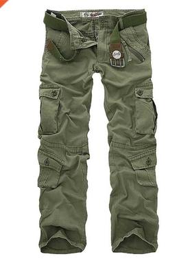 2022 Hot sale free shipping men cargo pants camouflage trou