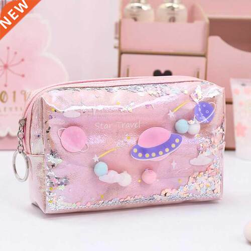 Large Capacity Pencilcase ar Pencil Case Glitter School P