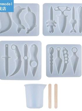 Mold Two-Hand Model Dish Ashtray Mirror Epoxy  Silicone K