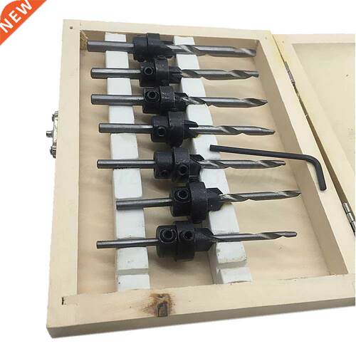Countersink Bit 22pcs Tapered Drill Bit Set Drilling Holes C