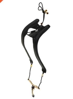 Adjustable Leather Saxophone Shoulder Neck Strap with Buckle
