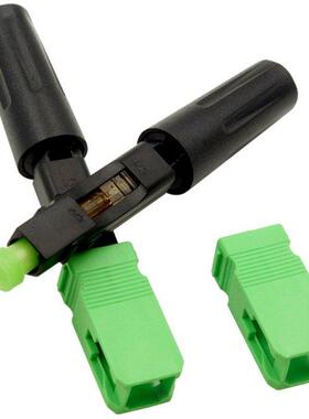 SC APC Fiber Fast Connector SC APC Single Fiber Optic Quick