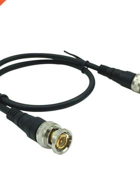 Pure Copper BNC Male To Male Straight Crimp Q9 Head HD Monit